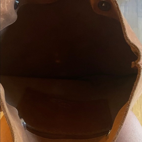 Raven + Lily Brown Leather Tote - Picture 3 of 4